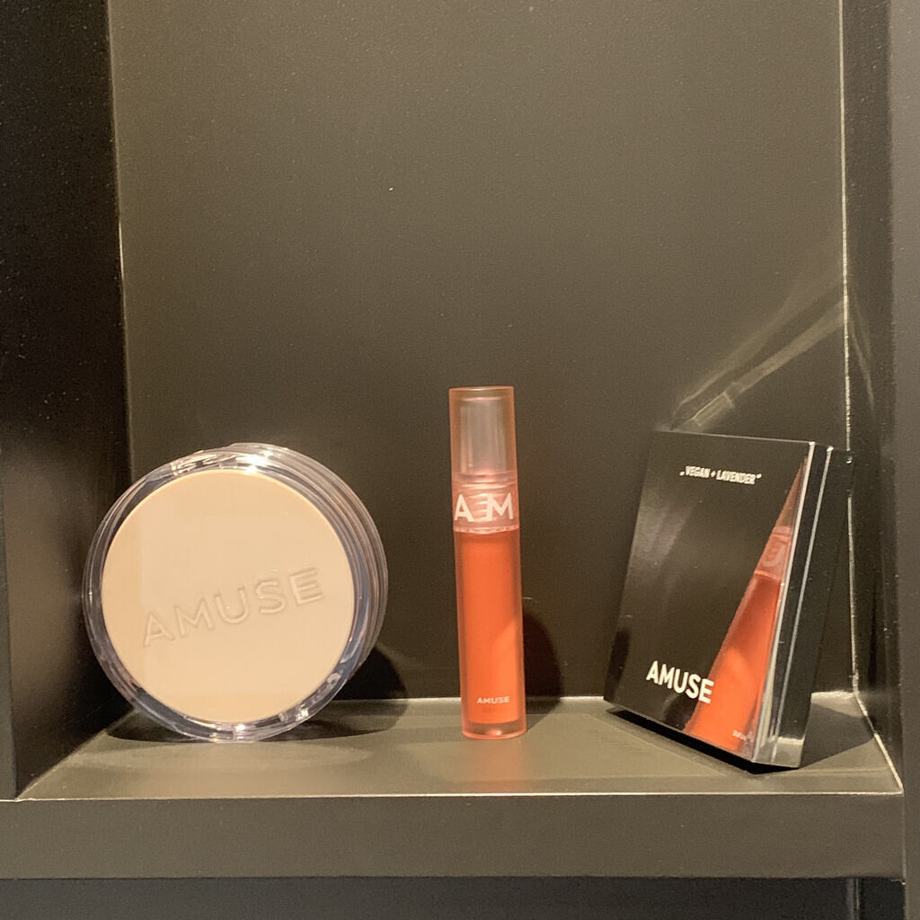 ソフトクリームチーク/AMUSE/リキッドチークを使ったクチコミ（2枚目）