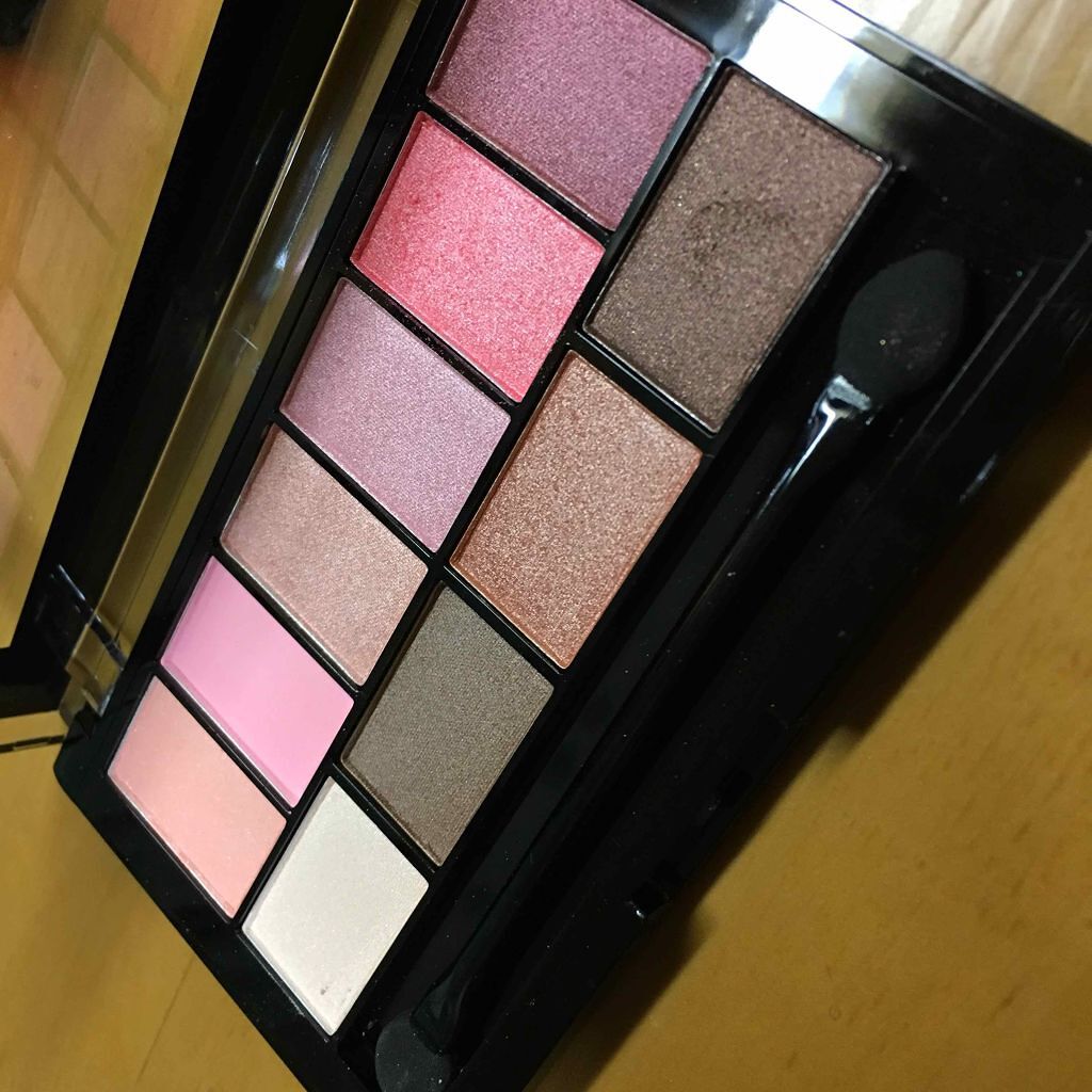 あんころ on LIPS 「エンジェルハート10カラーアイシャドウ02ピンクセレクトピンク..」(2枚目)