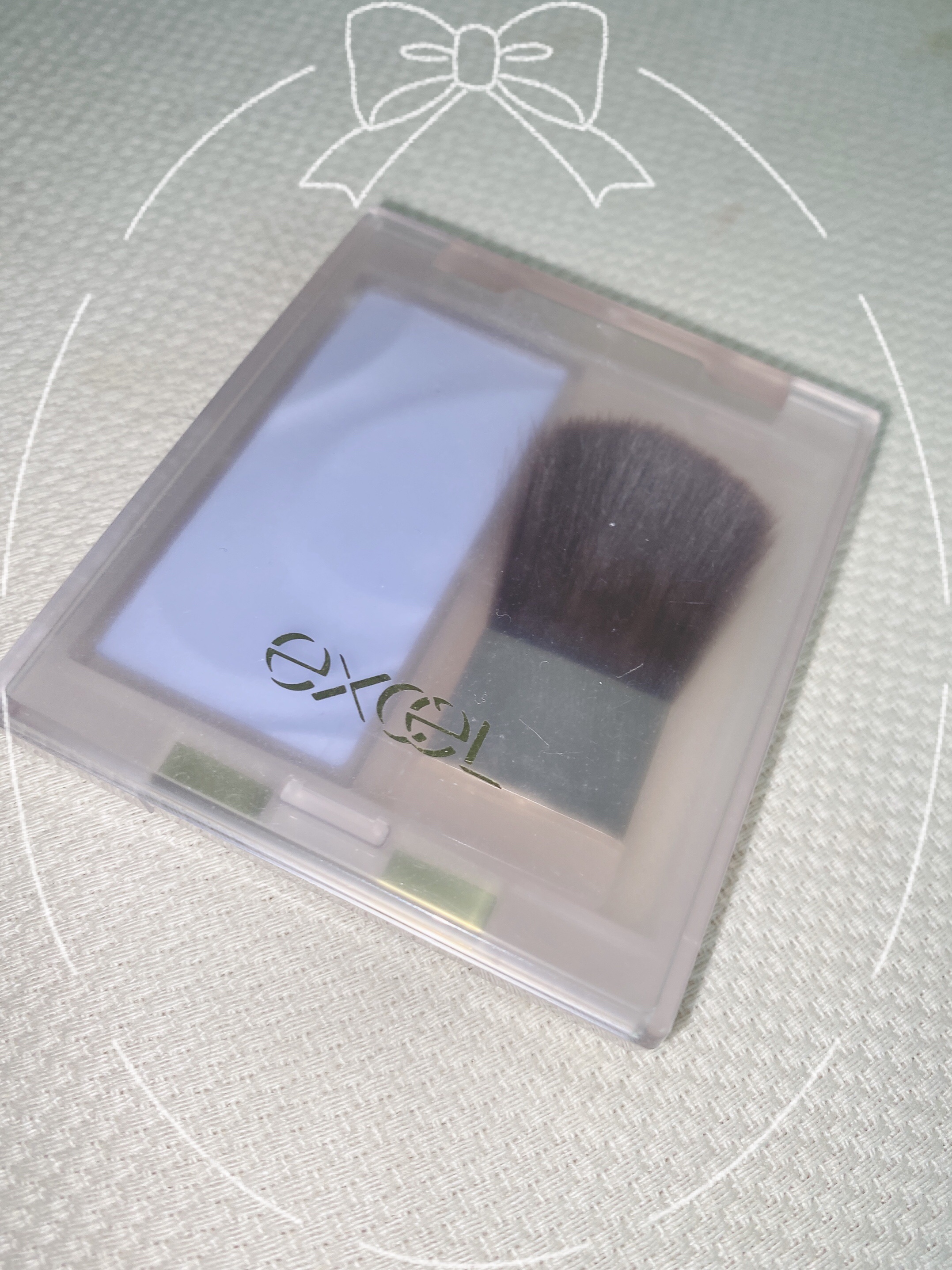 シームレストーン ブラッシュ/excel/パウダーチークを使ったクチコミ（1枚目）