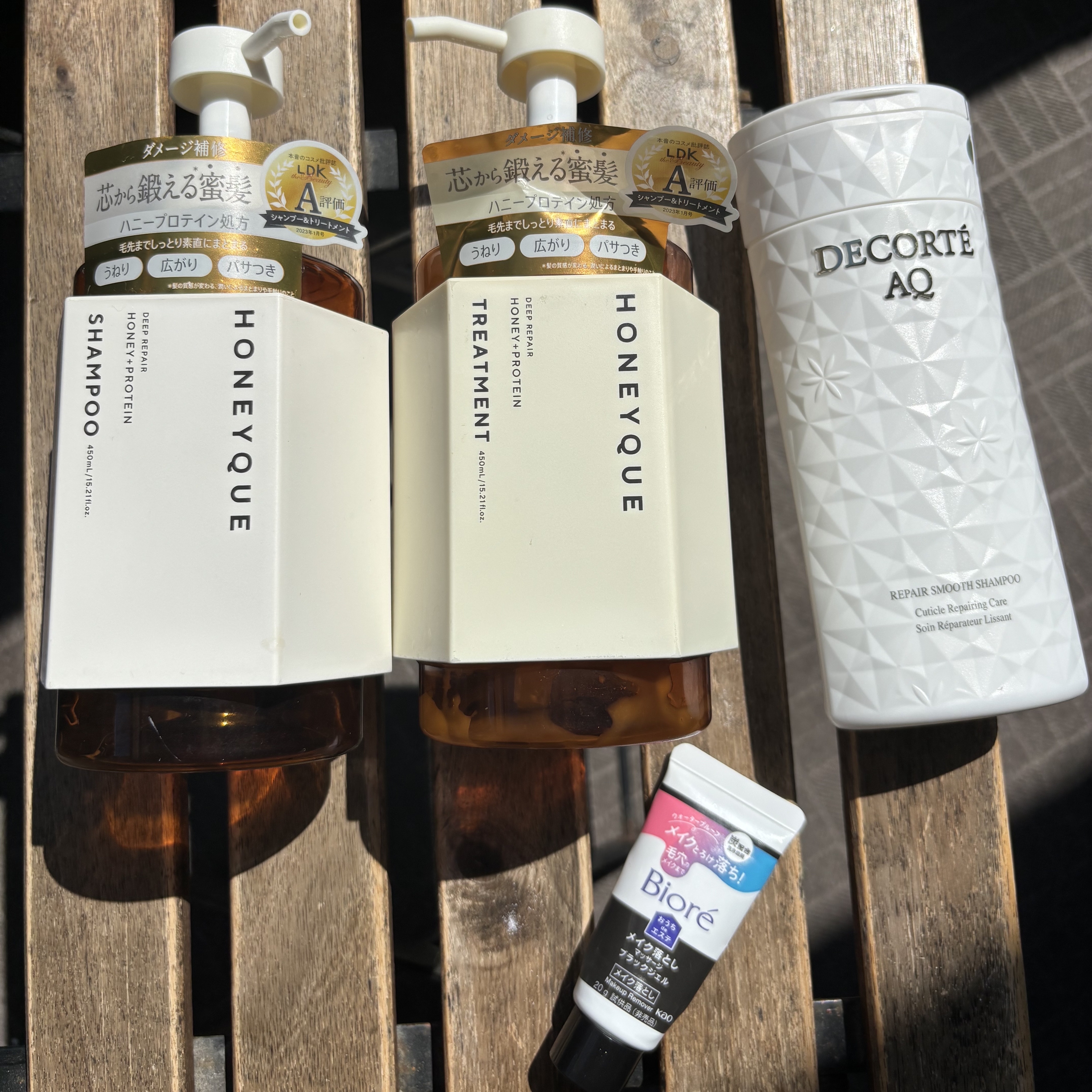 AQ リペア スムース シャンプー/トリートメント コンディショナー/DECORTÉ/市販シャンプーを使ったクチコミ（1枚目）