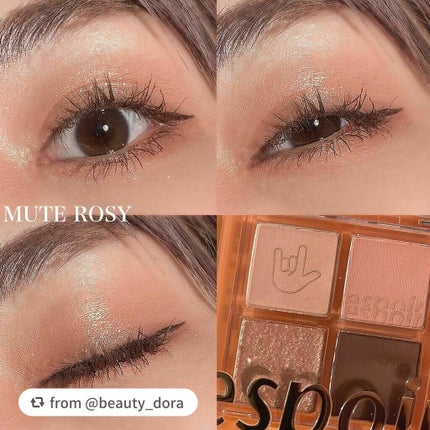 NEWリアルアイハンディパレット/espoir/アイシャドウパレットを使ったクチコミ(5枚目)