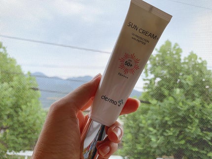 サンクリーム+/ DermaJ/日焼け止めクリームを使ったクチコミ(6枚目)