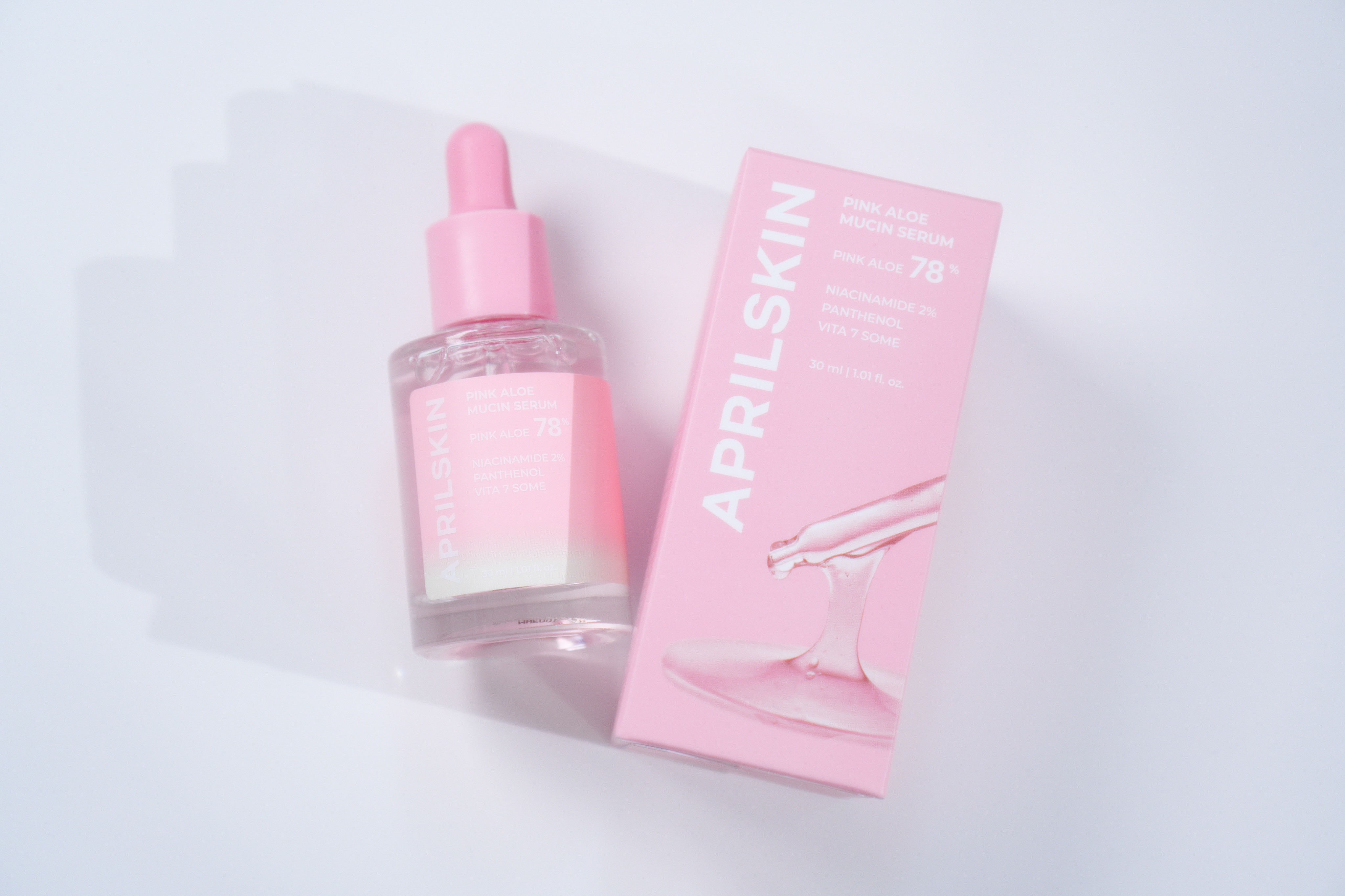 ピンクアロエビタトナー/APRILSKIN/化粧水を使ったクチコミ（3枚目）