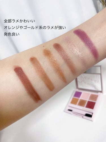 オーラクリエイション 004 プラム＆メタリックウォーム/BLEND BERRY/パウダーアイシャドウを使ったクチコミ（3枚目）