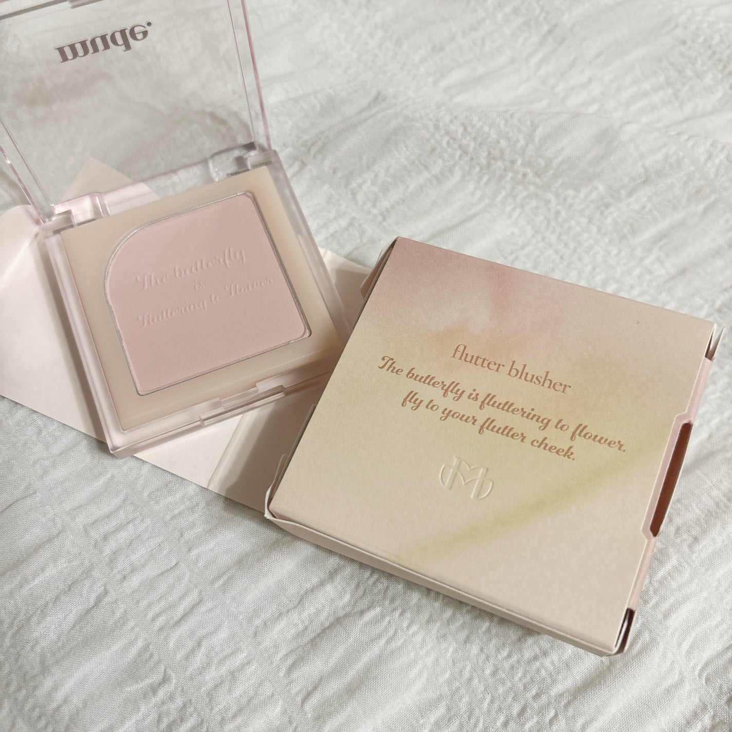 フラッターブラッシャー/mude/パウダーチークを使ったクチコミ(1枚目)