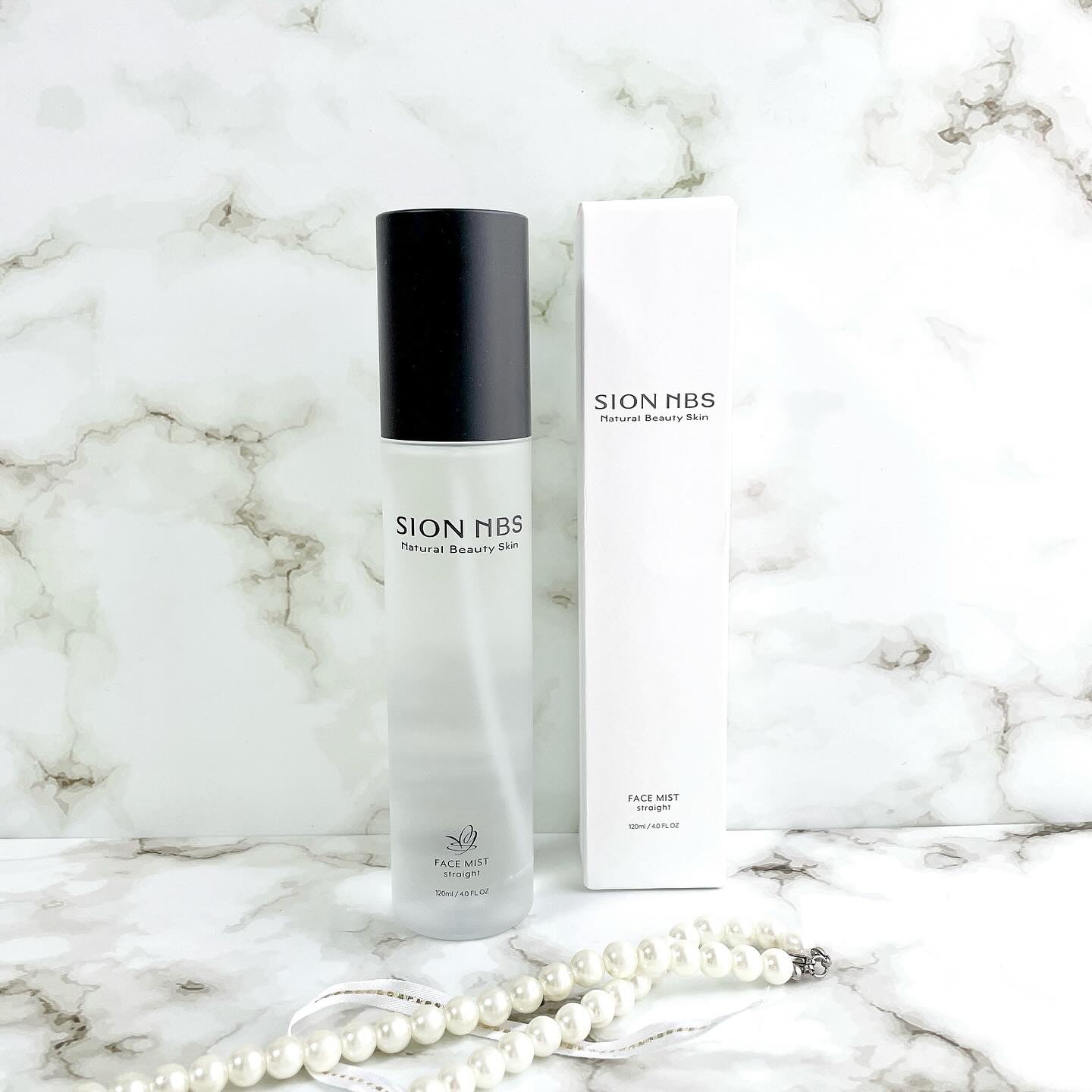 【シオンエヌビーエス 
ナチュラルビューティースキン 
FACE MIST straight】
（120ml 、¥4,950-/税込）
をお試しさせていただきました♪
⁡
⁡
この商品を手に取ったとき
まず驚かされるのが
成分表記に「全成分