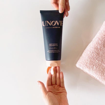 ディープダメージトリートメントEX/UNOVE/洗い流すヘアトリートメントを使ったクチコミ(3枚目)