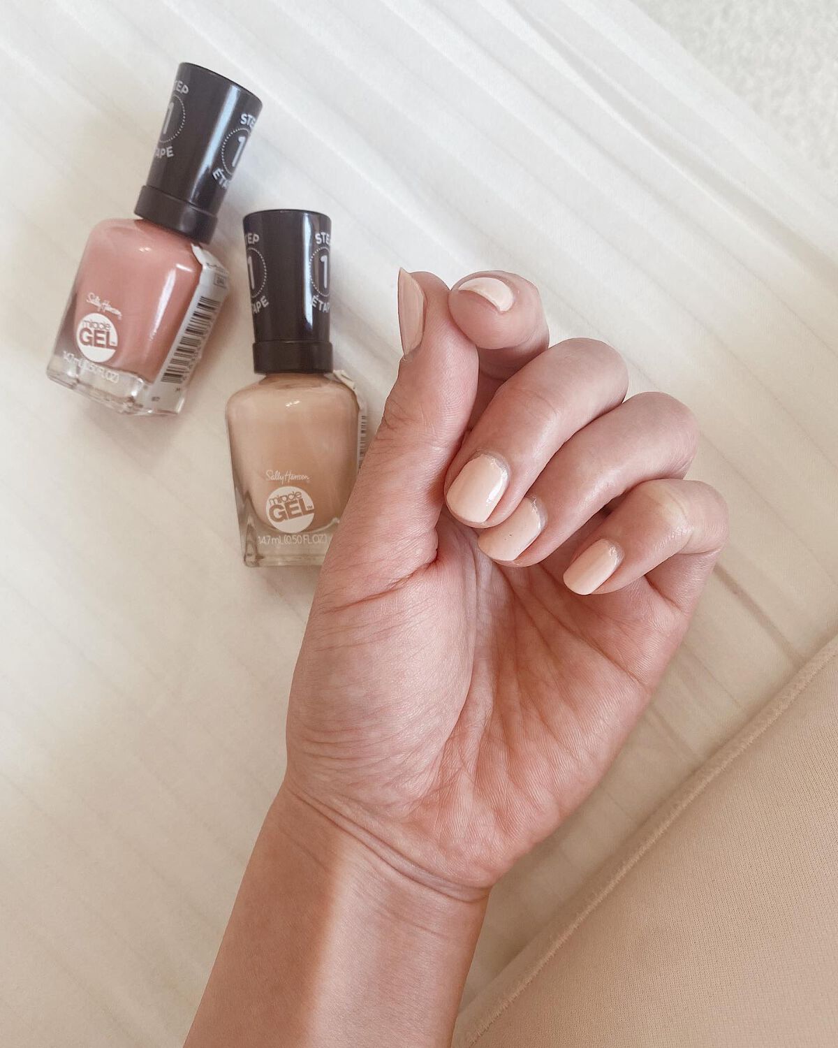 ジェルフィニッシュ ネイルカラー 244 モーヴェロウス/サリーハンセン/マニキュアを使ったクチコミ（1枚目）