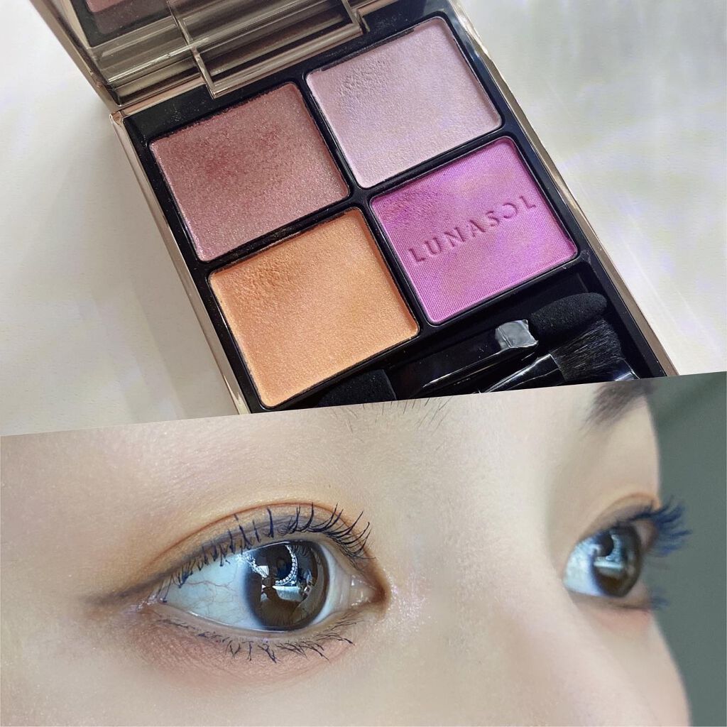 エクストラボリューム カラーマスカラ 04 ネイビー/Amplitude/マスカラを使ったクチコミ（1枚目）