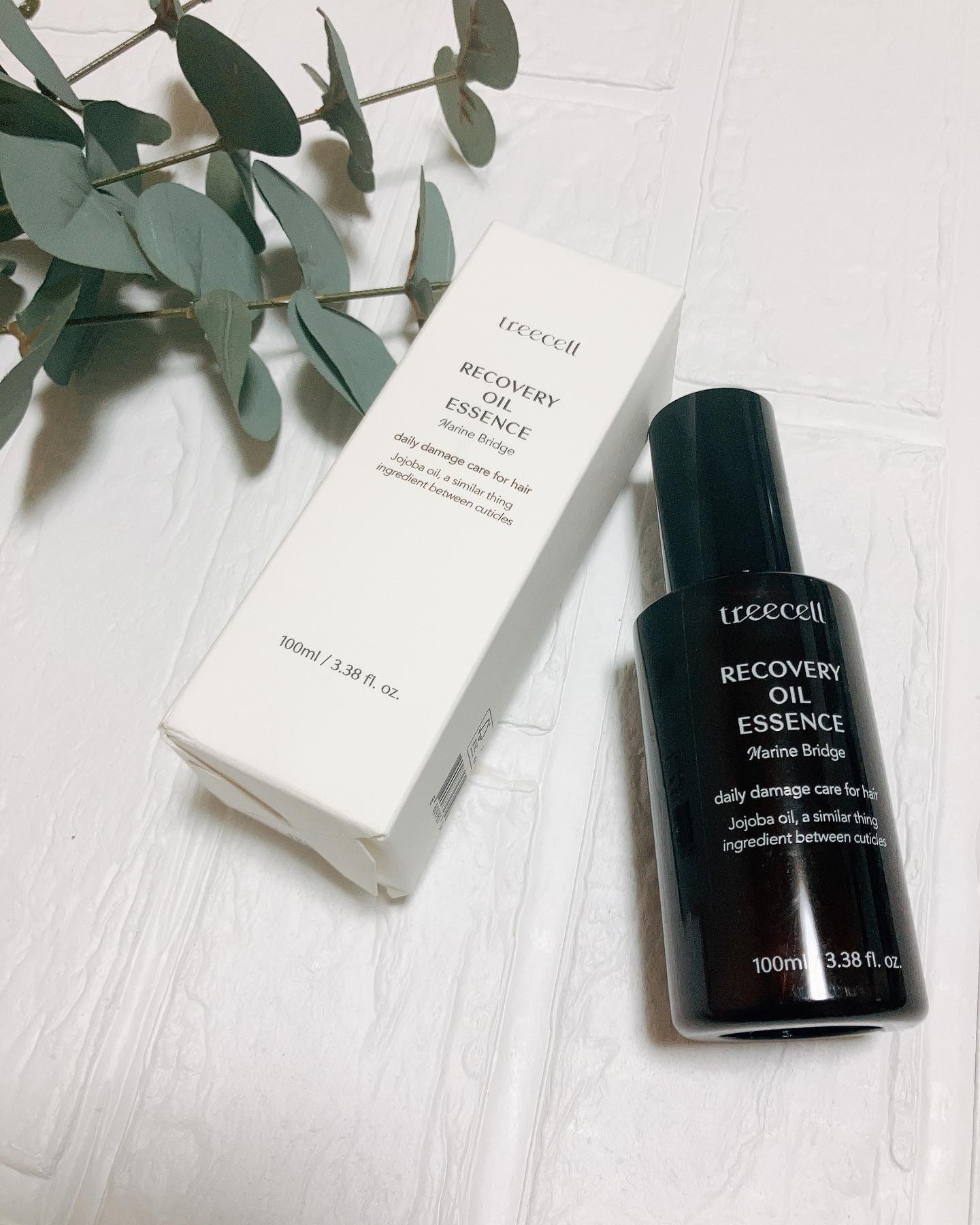 リカバリー オイルエッセンス/treecell/アウトバストリートメントを使ったクチコミ（1枚目）