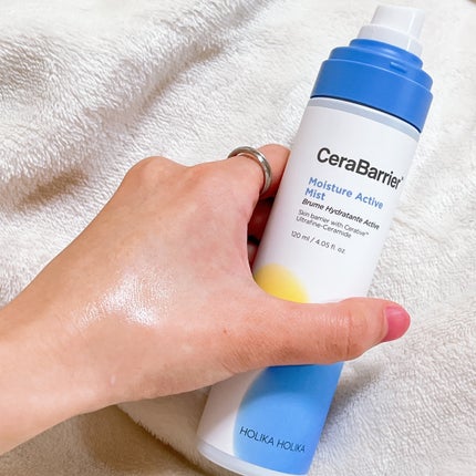 セラバリア モイスチャーアクティブ ミスト/HOLIKA HOLIKA/ミスト状化粧水を使ったクチコミ(2枚目)