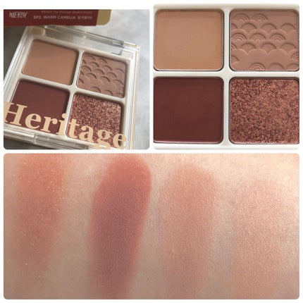 ザ ヘリテージ シャドウパレット/MERZY/アイシャドウパレットを使ったクチコミ(5枚目)