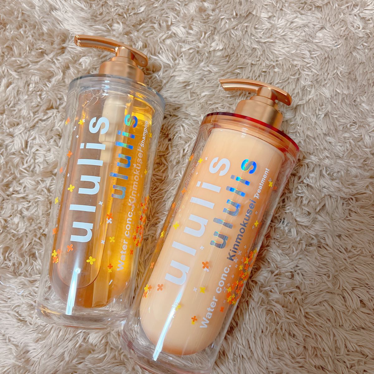 ウォーターコンク キンモクセイ ペアセット シャンプー 340ml/ululis/シャンプー・コンディショナーを使ったクチコミ（2枚目）