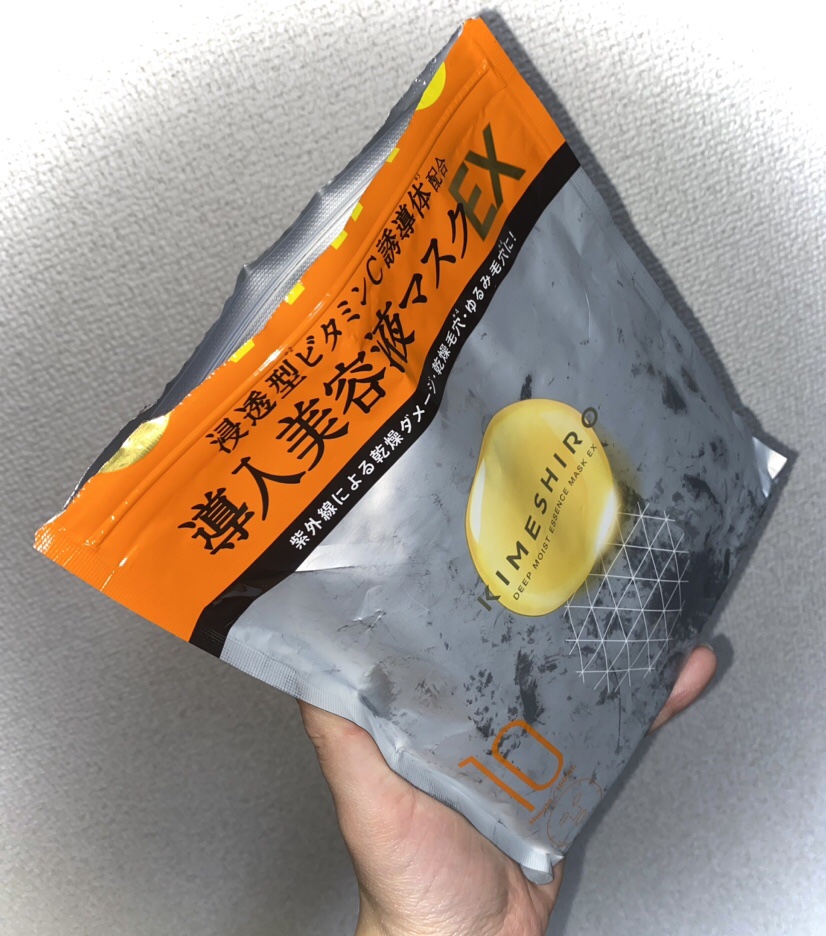 ディープモイスト エッセンスマスク EX/KIMESHIRO/シートマスク・パックを使ったクチコミ（1枚目）