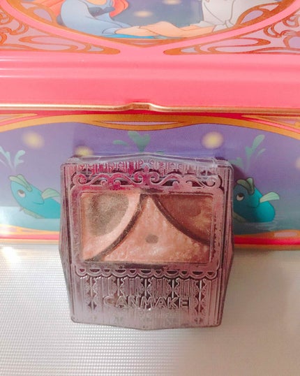 ジューシーピュアアイズ/キャンメイク/アイシャドウパレットを使ったクチコミ(1枚目)