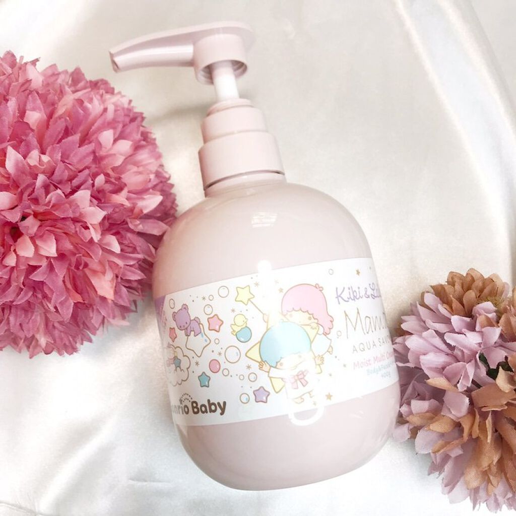 キキララ モイストマルチクリーム/ママ アクア シャボン/ボディクリームを使ったクチコミ（1枚目）