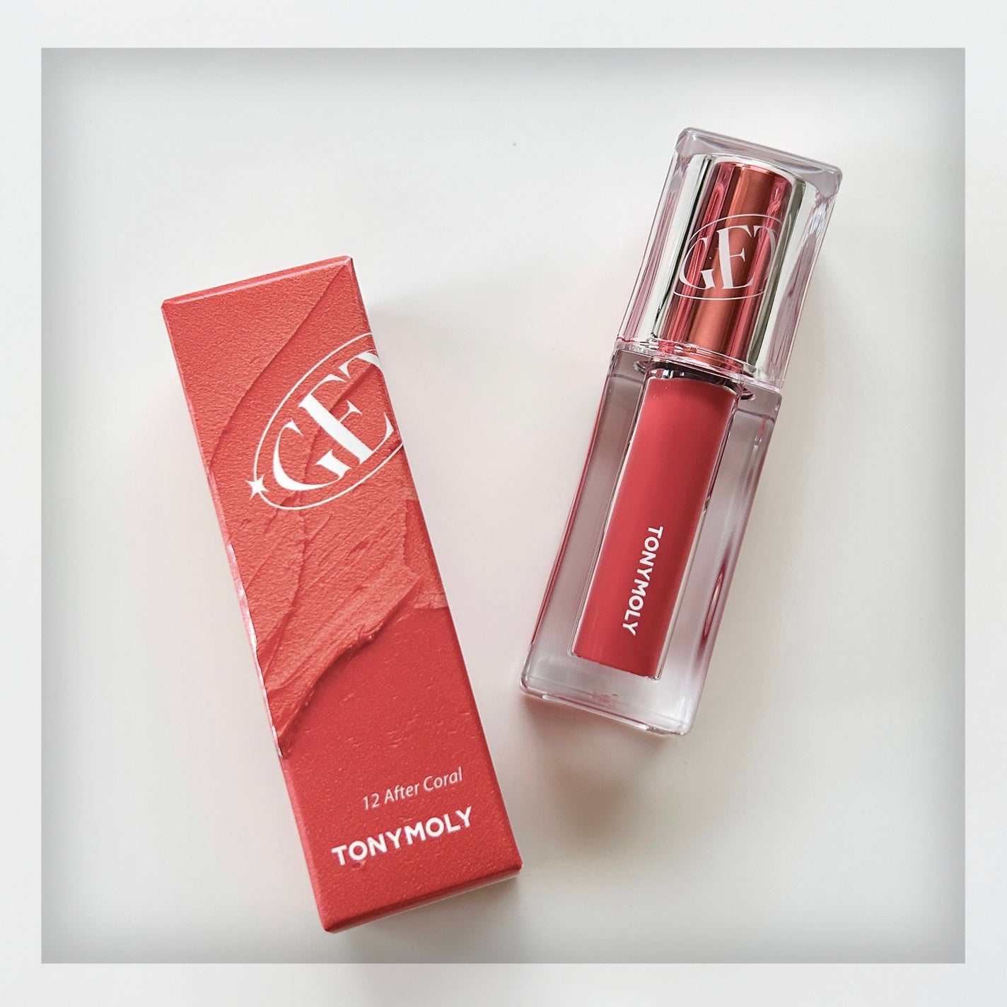 ゲットイットティント ウォーターフルバター/TONYMOLY/リップティントを使ったクチコミ(1枚目)