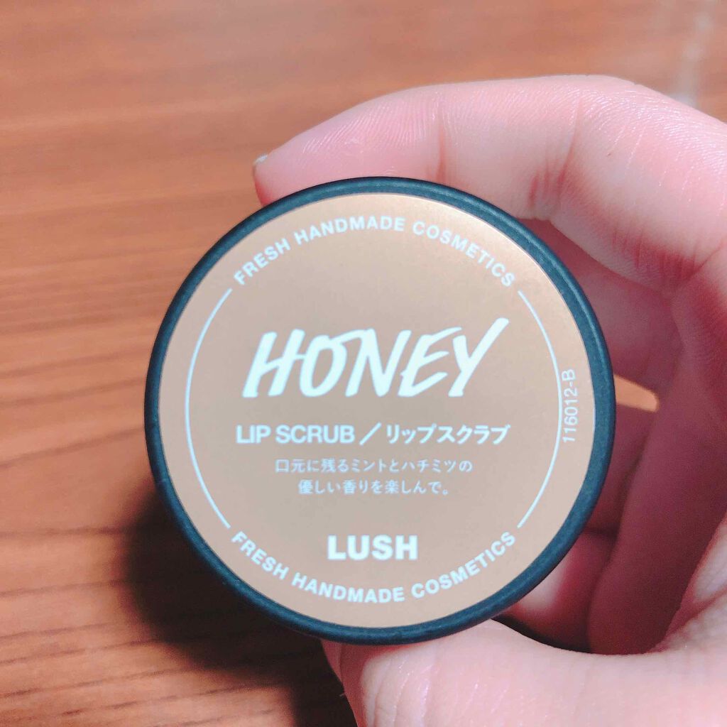 ミツバチ リップスクラブ/ラッシュ/リップスクラブを使ったクチコミ（1枚目）