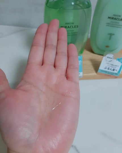 ミラクルズ うるおいブースト シャンプー/トリートメント/パンテーン/市販シャンプーを使ったクチコミ(4枚目)