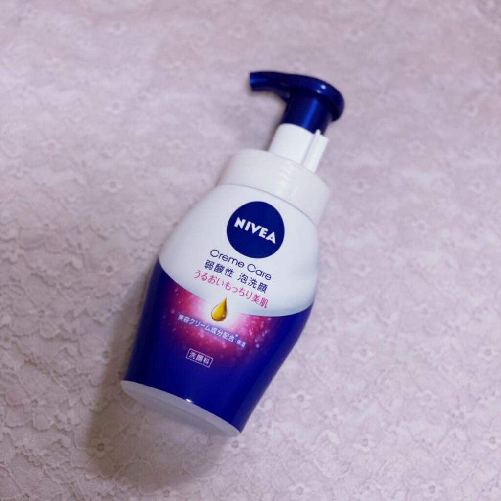 ニベア クリアビューティー弱酸性泡洗顔 もっちり美肌/ニベア/泡洗顔を使ったクチコミ(1枚目)