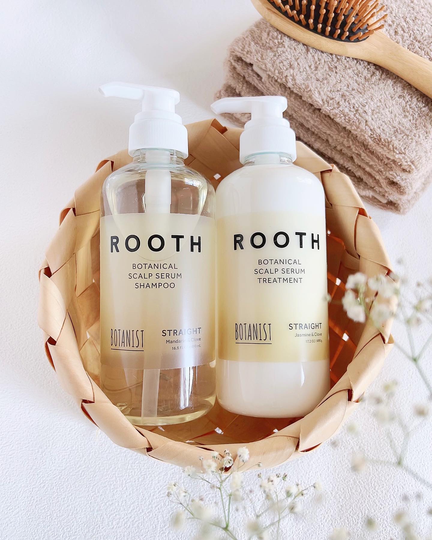 BOTANIST ルース ボタニカルスカルプセラム シャンプー・トリートメント（ストレート）のクチコミ「・
・
ボタニストから本格エイジングケア*ライン誕生。

* 年齢に応じたお手入れ

@bot.....」（1枚目）