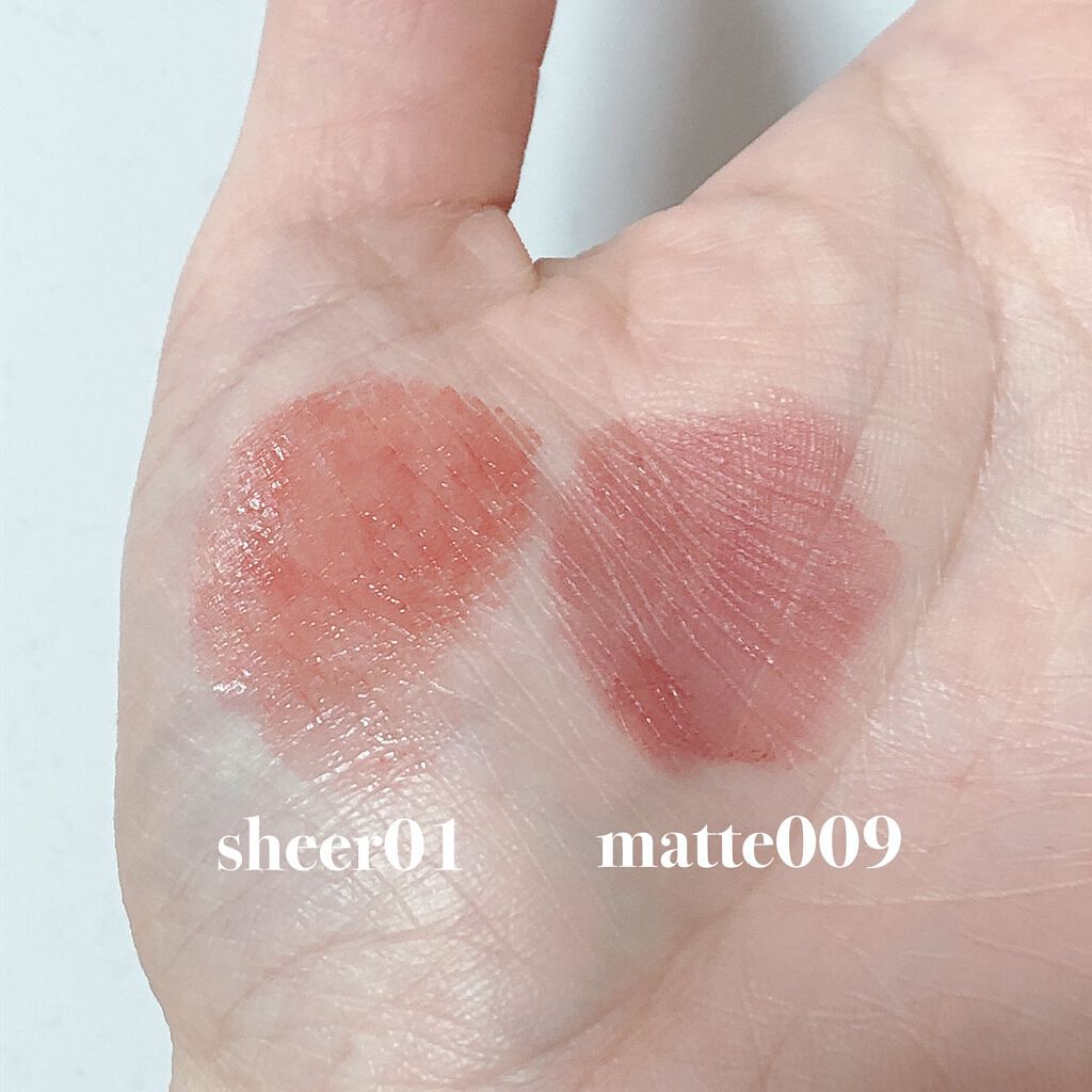 ムードインハンサーシアー/hince/口紅を使ったクチコミ(3枚目)