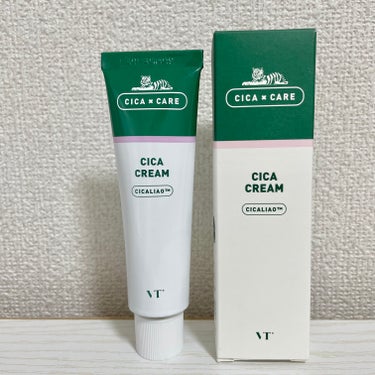 VT CICA クリームのクチコミ「安定のCICA！
◎VT CICA クリーム
メガ割のギフトで頂きました🙇‍♀️

試供品サイ.....」（1枚目）