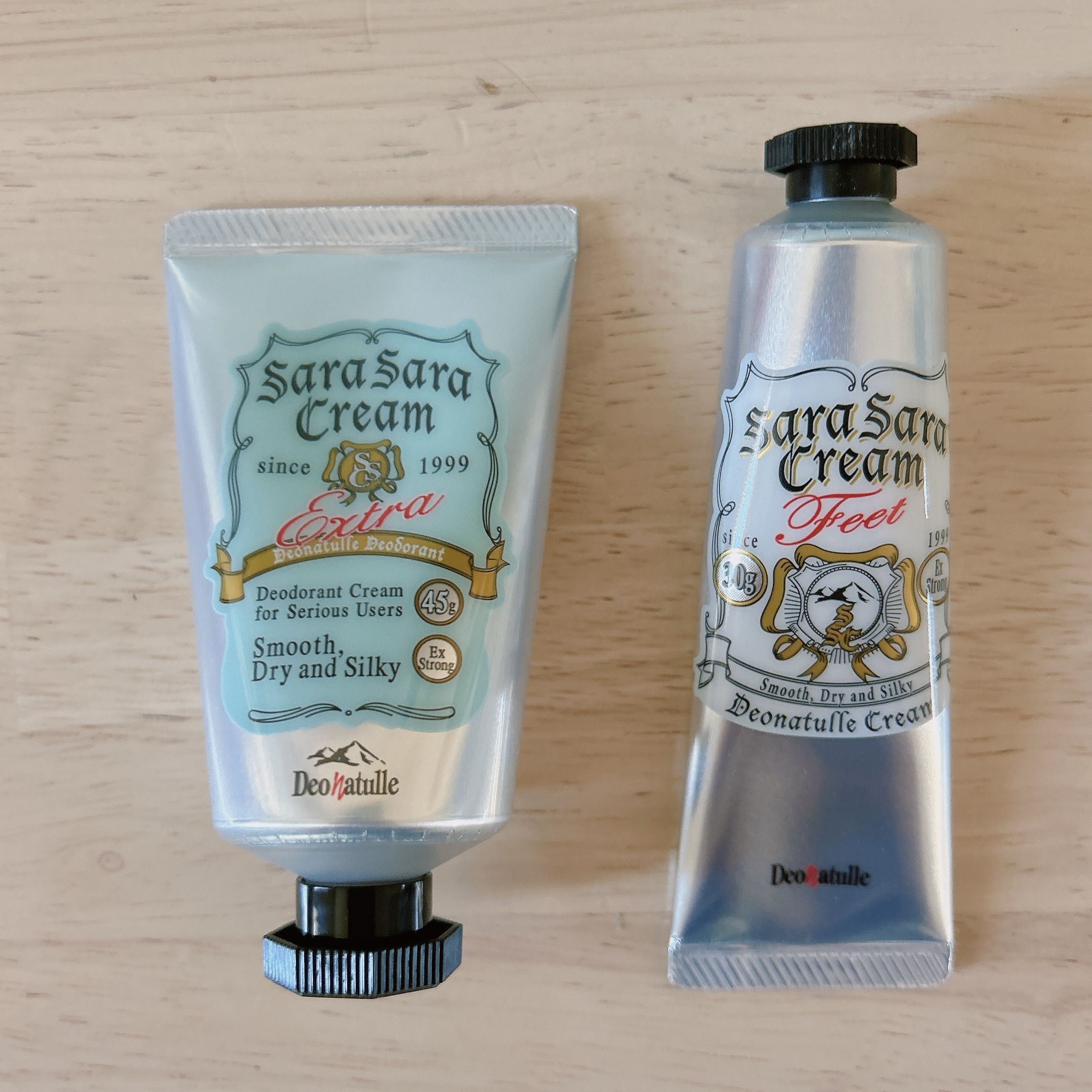 薬用足指さらさらクリーム/デオナチュレ/デオドラント・制汗剤を使ったクチコミ（3枚目）