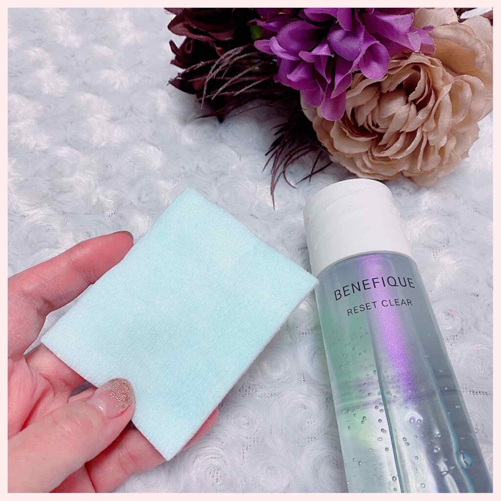 リセットクリア/BENEFIQUE/化粧水を使ったクチコミ（3枚目）