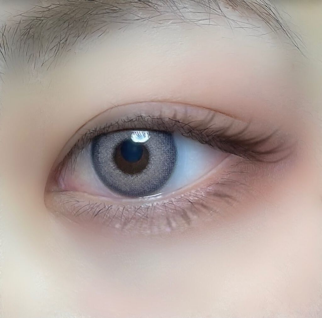 トリッドラブベージュマンスリー (TORRID LOVE BEIGE monthly)/OLOLA/１ヶ月（１MONTH）カラコンを使ったクチコミ（3枚目）