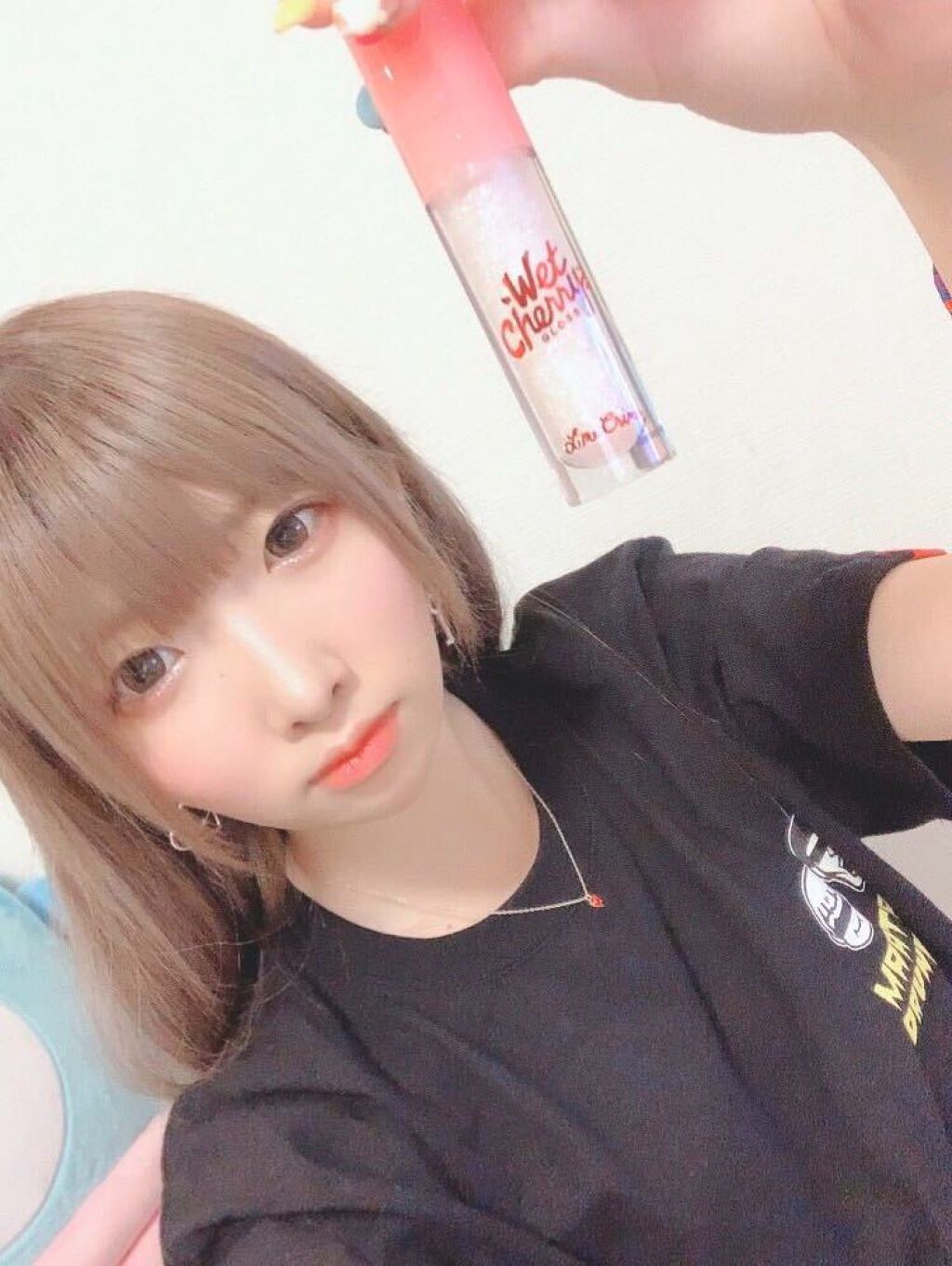 ウェット チェリー リップグロス /Lime Crime(海外)/リップグロスを使ったクチコミ(1枚目)