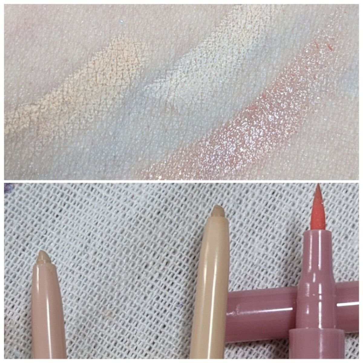 MFL リキッドアイライナー レッド/DAISO/リキッドアイライナーを使ったクチコミ（2枚目）