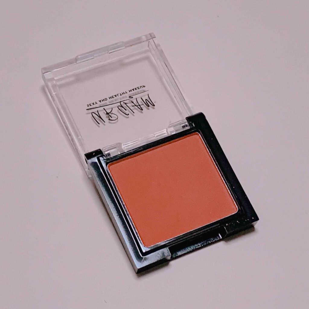 UR GLAM　POWDER EYESHADOW ロージーベージュ/U R GLAM/単色アイシャドウを使ったクチコミ（1枚目）