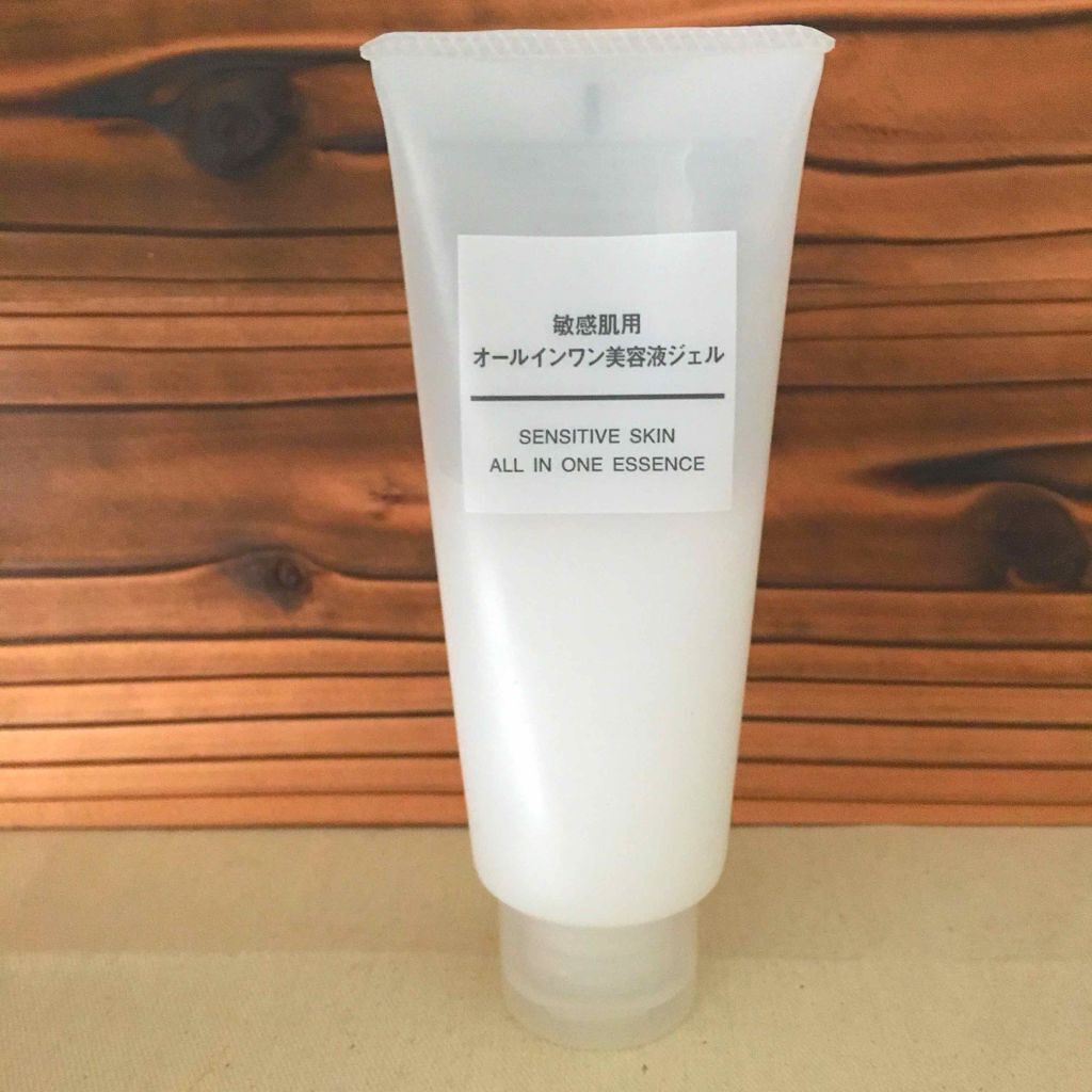 敏感肌用オールインワン美容液ジェル/無印良品/オールインワン化粧品を使ったクチコミ(1枚目)