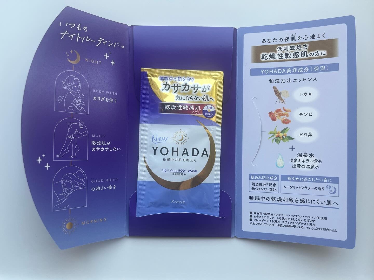 ＹＯＨＡＤＡ　ボディウォッシュ［医薬部外品］ トライアル（10mL＋10mL）/YOHADA/ボディソープを使ったクチコミ（3枚目）