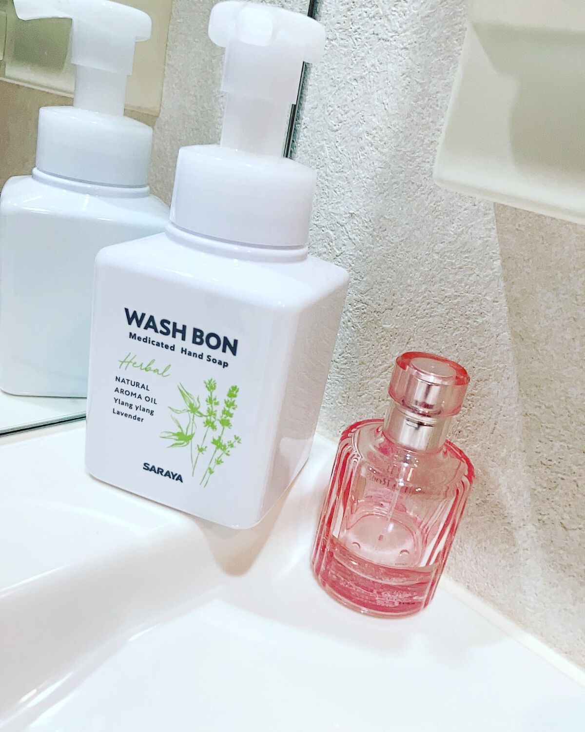 ウォシュボン ハーバル薬用ハンドソープ/サラヤ/ハンドソープを使ったクチコミ(1枚目)