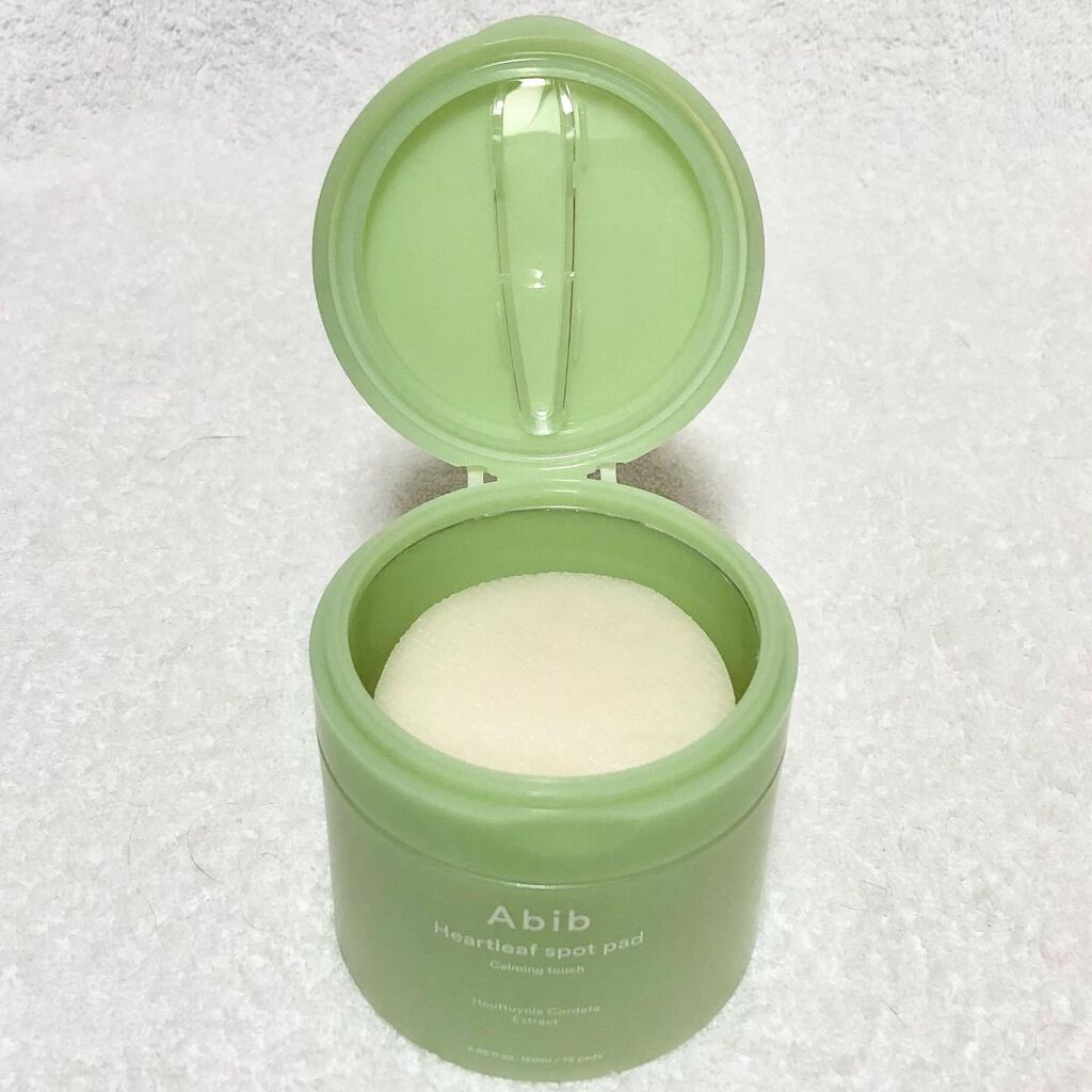 ドクダミカーミングタッチスポットパッド/Abib /トナーパッドを使ったクチコミ(5枚目)