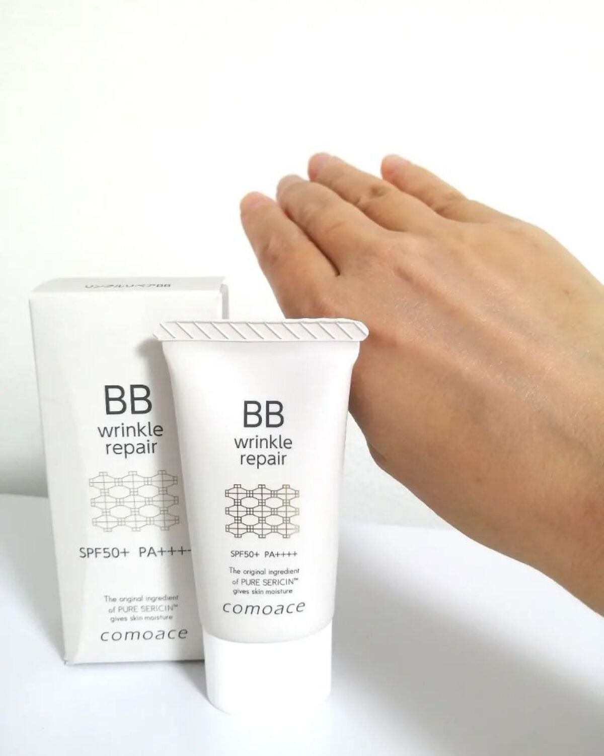 lili on LIPS 「【【コモエース】リンクルリペアBB・シルキーフィットパウダーセ..」(5枚目)