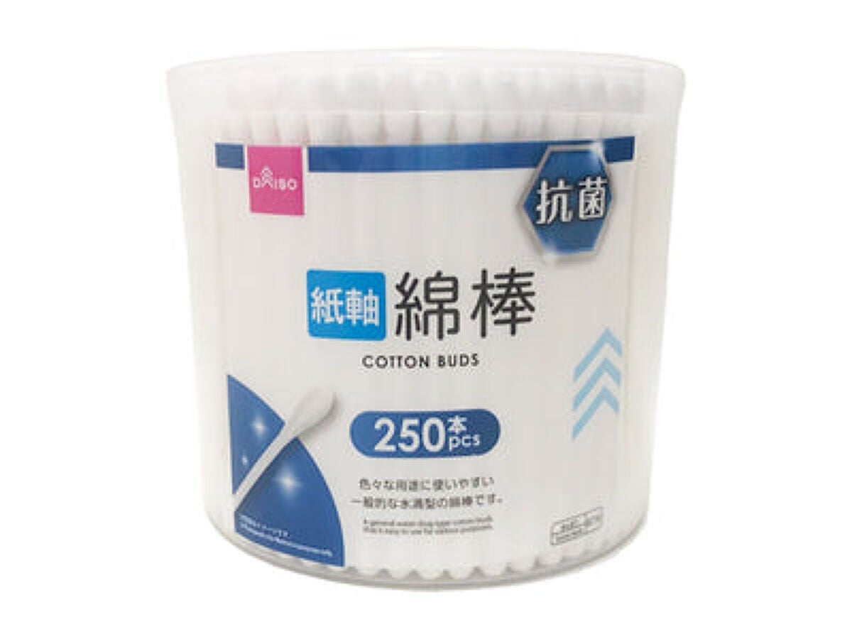 抗菌紙軸綿棒(250本) DAISO