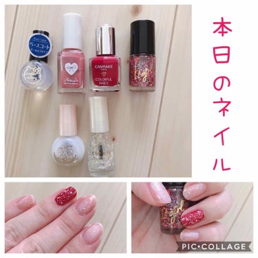 ITGグリッターネイル/DAISO/マニキュアを使ったクチコミ（1枚目）