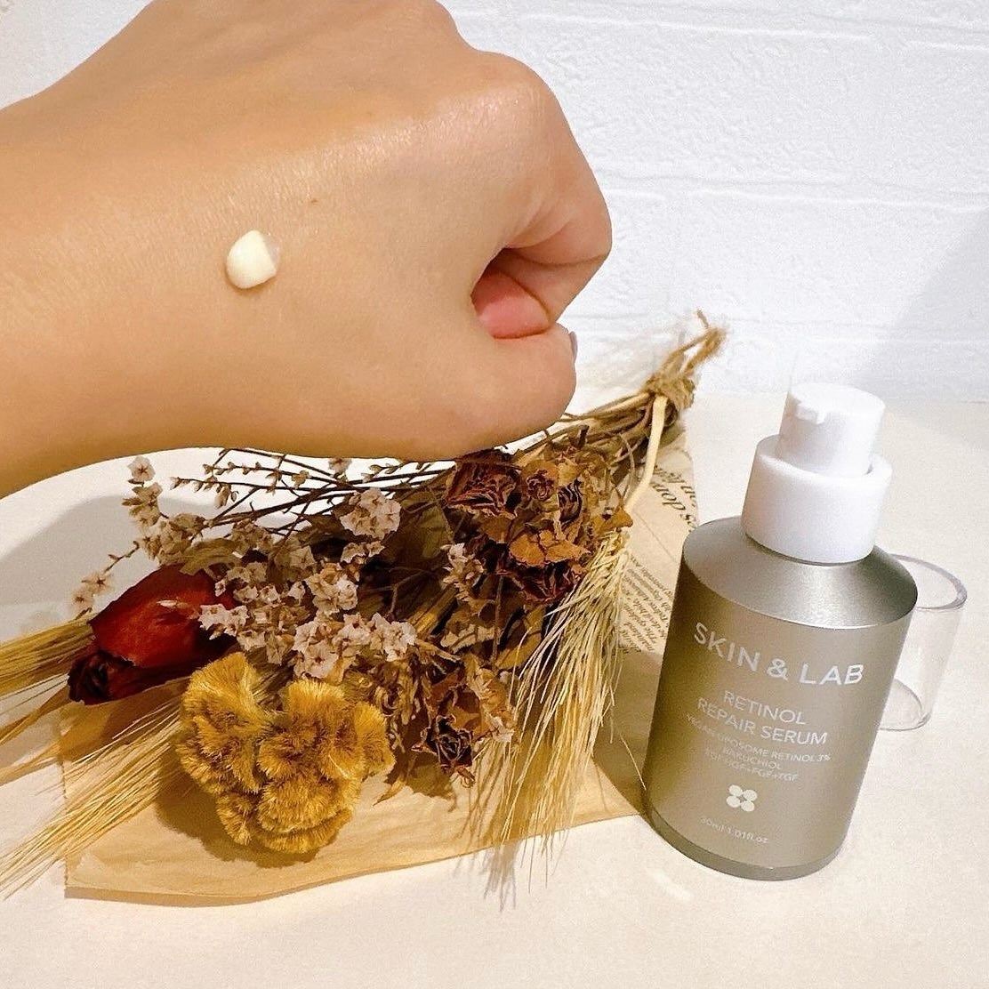 ヴィーガンリポソームレチノールセラム/SKIN&LAB/美容液を使ったクチコミ(6枚目)