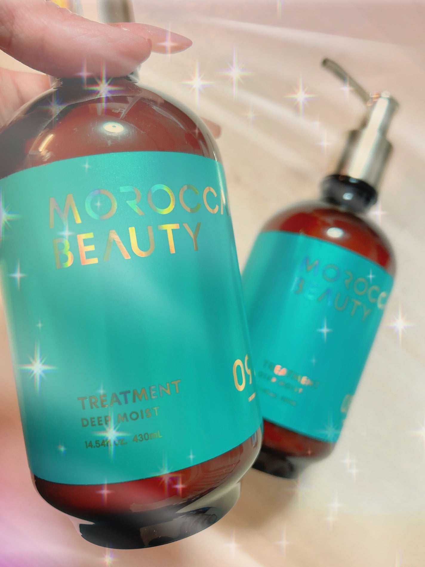 ディープモイスト シャンプー/ ヘアトリートメント/モロッカンビューティ/市販シャンプーを使ったクチコミ(1枚目)