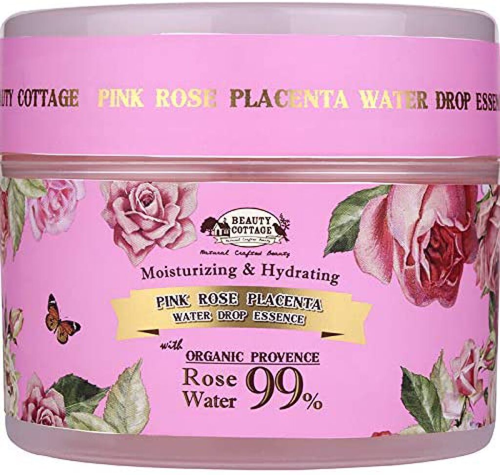 Beauty Cottage ピンクローズ プラセンタ ウォータードロップ エッセンス