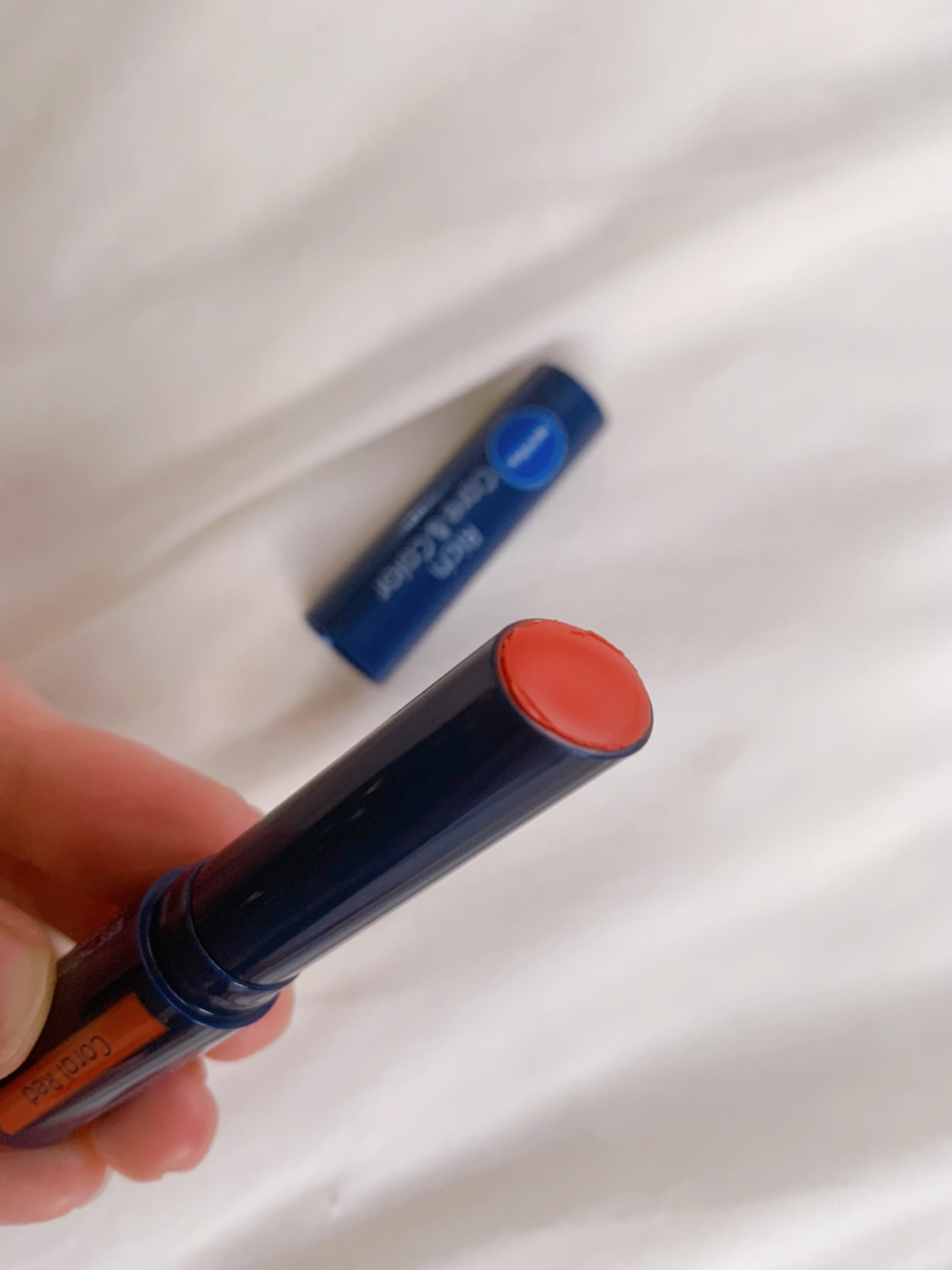 ニベア リッチケア＆カラーリップ/ニベア/リップクリームを使ったクチコミ（2枚目）