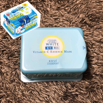 エッセンスマスク (ビタミンC)/クリアターン/シートマスク・パックを使ったクチコミ(2枚目)