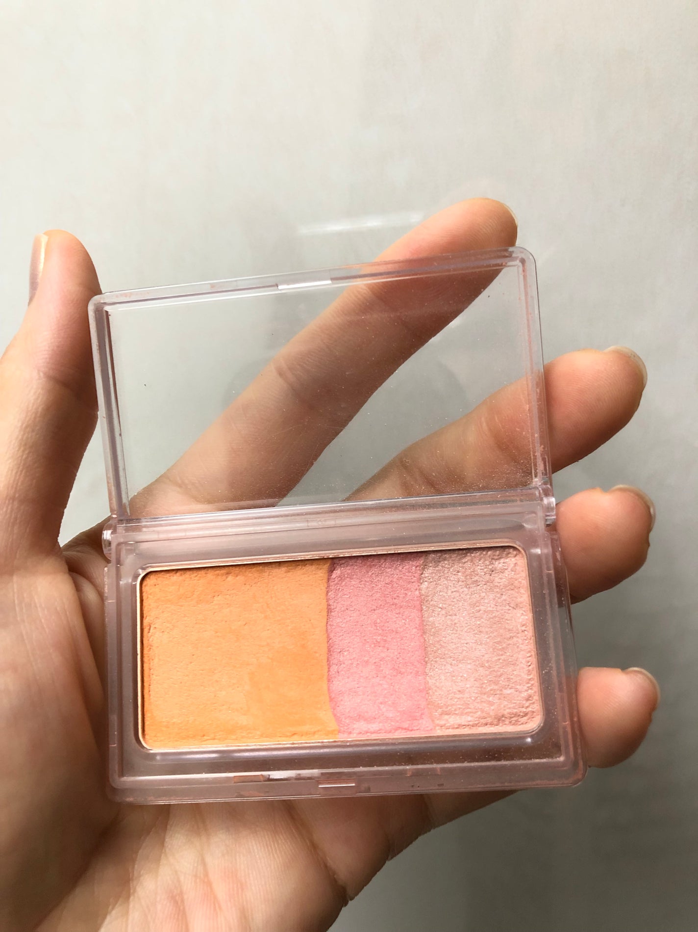 チークカラー ミックスタイプ/無印良品/パウダーチークを使ったクチコミ(1枚目)