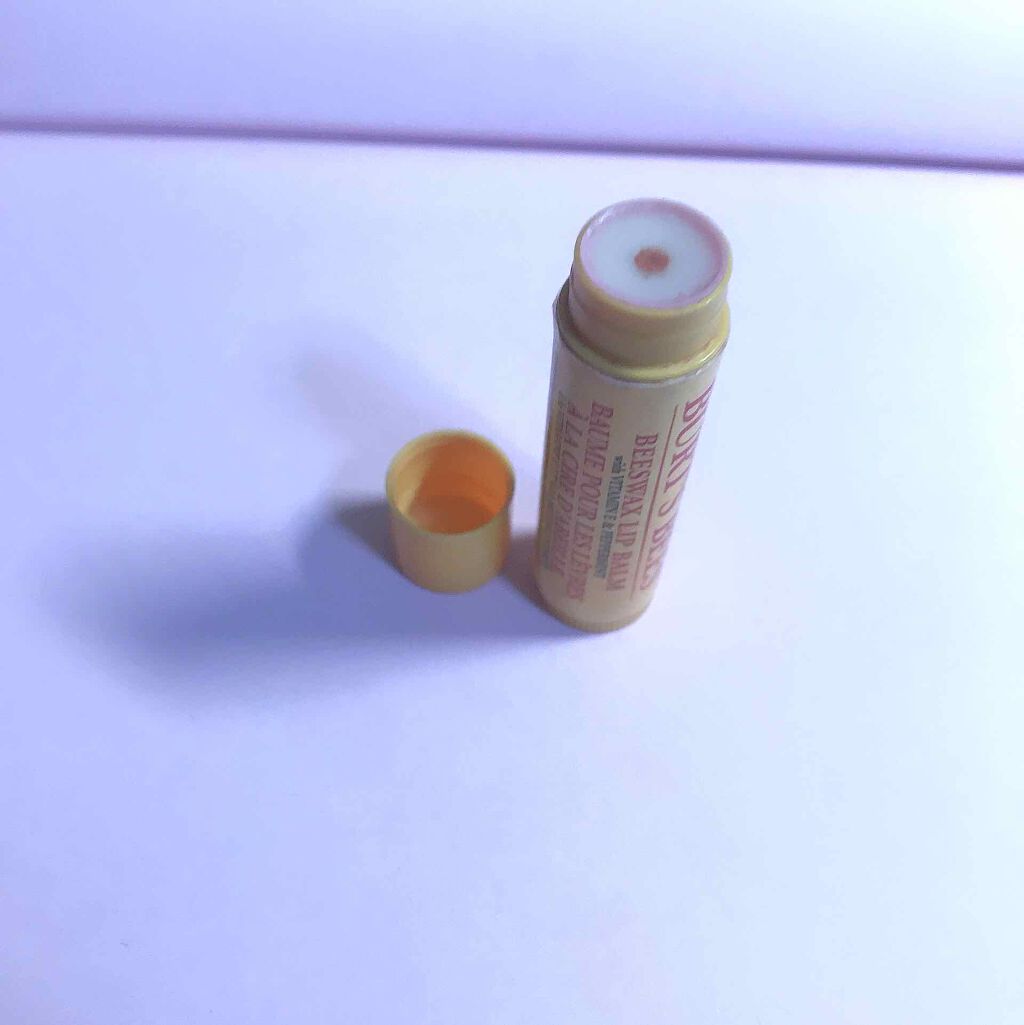 ビーズワックスリップバーム/BURT'S BEES/リップバームを使ったクチコミ（2枚目）