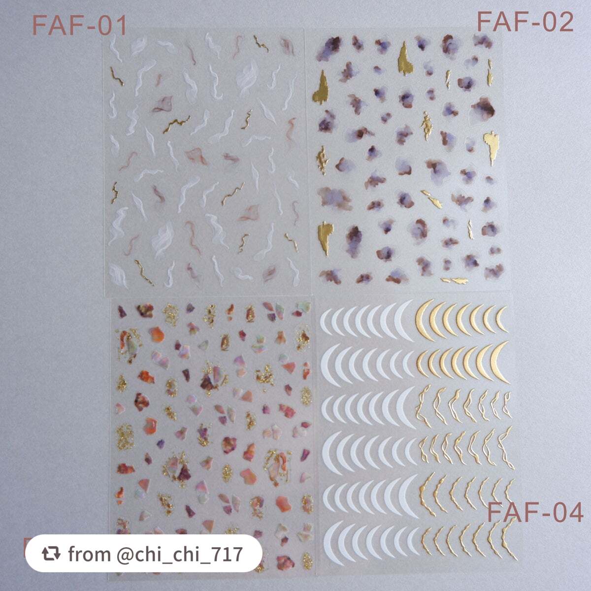 Mimits Flat Art Film フラットアートフィルム/ビー・エヌ/ネイルシールを使ったクチコミ(4枚目)