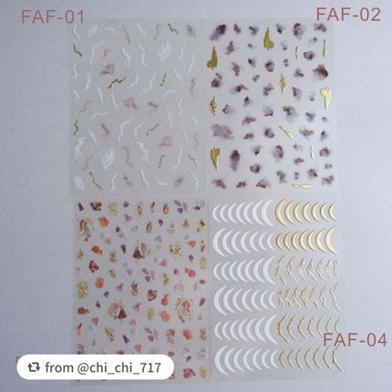 Mimits Flat Art Film フラットアートフィルム/ビー・エヌ/ネイルシールを使ったクチコミ(4枚目)