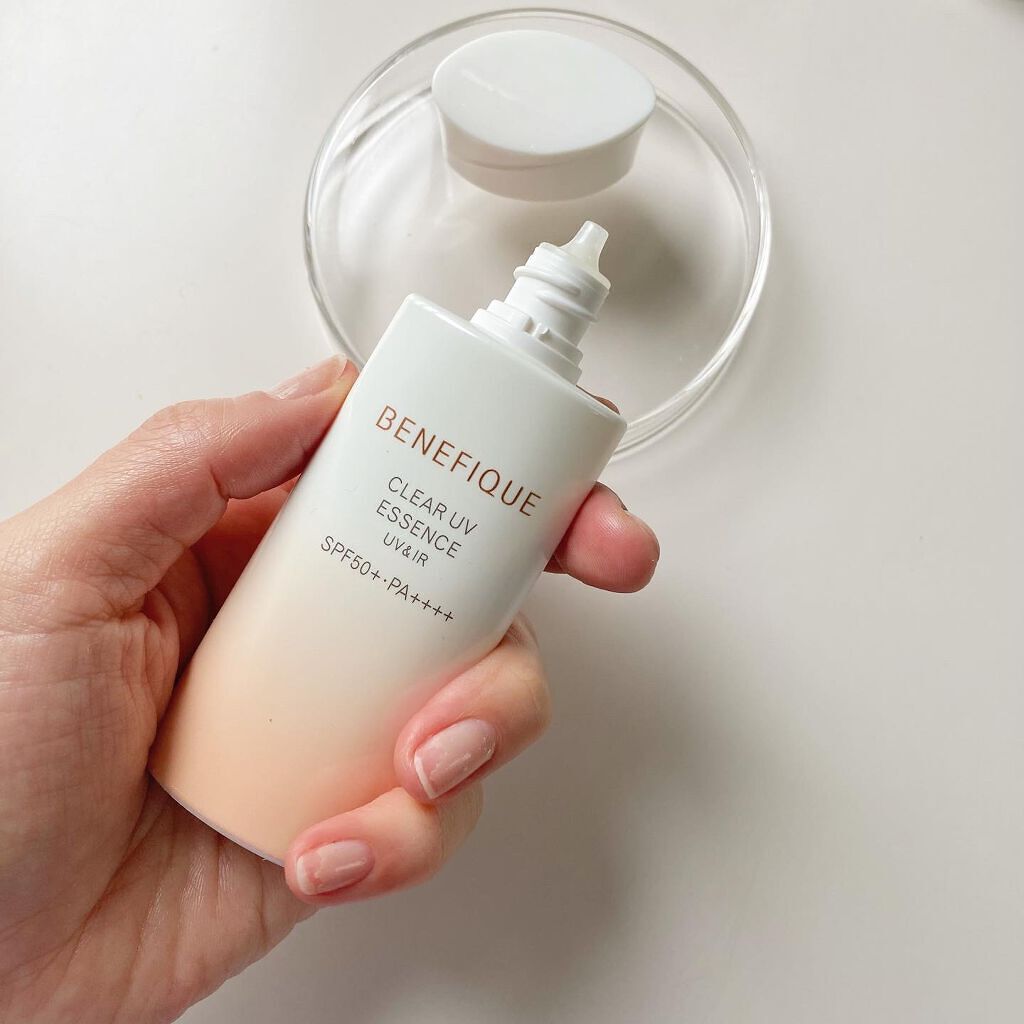 ベネフィーク クリア UV エッセンス（ＵＶ＆ＩＲ）/BENEFIQUE/日焼け止めローションを使ったクチコミ（2枚目）